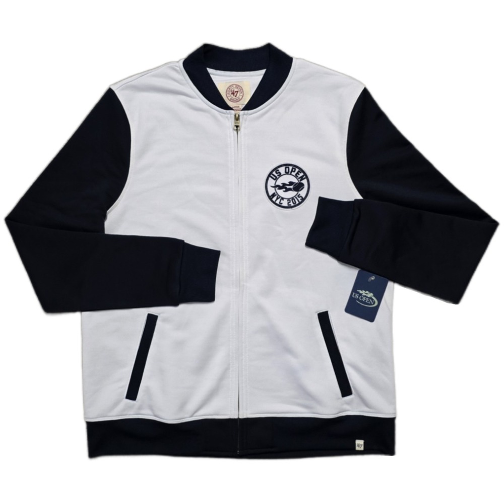 US Open Track Jacket Women's Large New York City Tennis 47 Brand New $88
